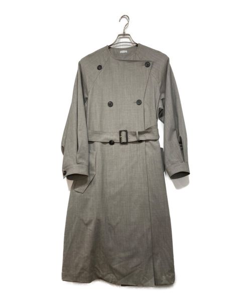 COLUMN（コラム）COLUMN (コラム) デザイントレンチコート グレー サイズ:38の古着・服飾アイテム