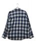 MIYAGIHIDETAKA (ミヤギヒデタカ) チェックネルシャツ ブルー×ホワイト サイズ:FREE：18800円