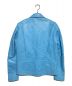 sacai (サカイ) テープロゴライダースジャケット ブルー サイズ:S：30000円