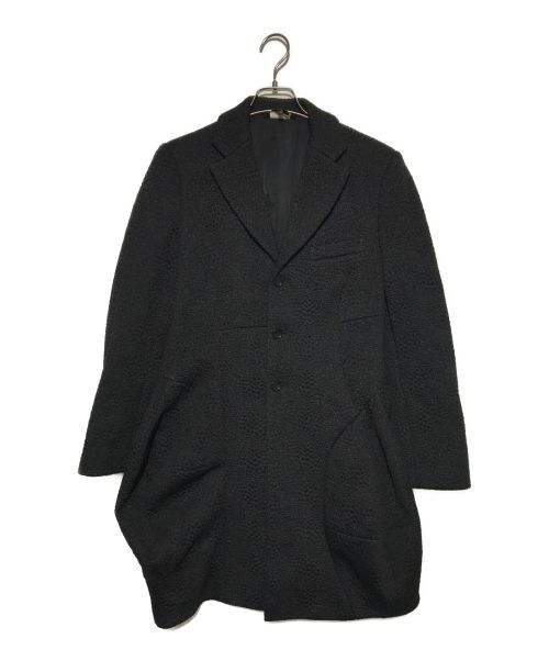 COMME des GARCONS（コムデギャルソン）COMME des GARCONS (コムデギャルソン) デザインコート ブラック サイズ:Mの古着・服飾アイテム
