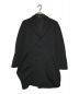 COMME des GARCONS（コムデギャルソン）の古着「デザインコート」｜ブラック