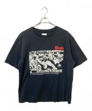RHUDE (ルード) CHAMPIONS DU MONDE TEE ブラック サイズ:XL