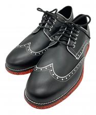 COLE HAAN (コールハーン) Keith Haring (キースヘリング) ORIGINALGRAND WINGTIP OXFORD ブラック サイズ:10 1/2
