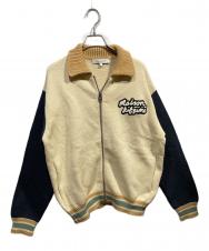 MAISON KITSUNE (メゾンキツネ) Cream Cotton Blend Cardigan ベージュ サイズ:M