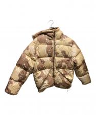 stussy (ステューシー) Micro Ripstop Down Parka CAMO ベージュ サイズ:L
