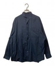Porter Classic (ポータークラシック) インディゴストライプシャツ ネイビー サイズ:2