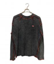 DIESEL (ディーゼル) T-WEEK-LSティー・ウィーク・エルエス ブラック サイズ:L