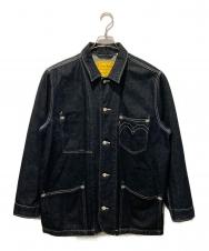 LEVI'S RED (リーバイス レッド) カバーオール インディゴ サイズ:L