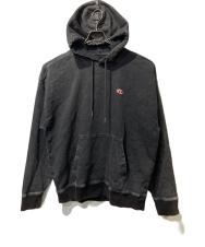 DIESEL (ディーゼル) D-UM-RIB-NE HOODIE ブラック サイズ:Ⅼ