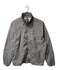 THE NORTHFACE PURPLELABEL (ザ・ノースフェイス パープルレーベル) Brushed Weather Mountain Wind Jacket グレー サイズ:XL