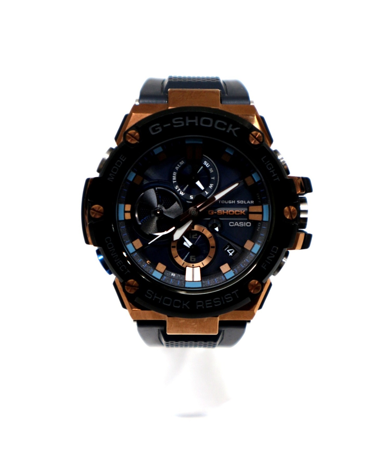 中古 古着通販 Casio カシオ 腕時計 タフネスクロノグラフ G Shock Gst B100g 2ajf G Steel ブランド 古着通販 トレファク公式 Trefac Fashion
