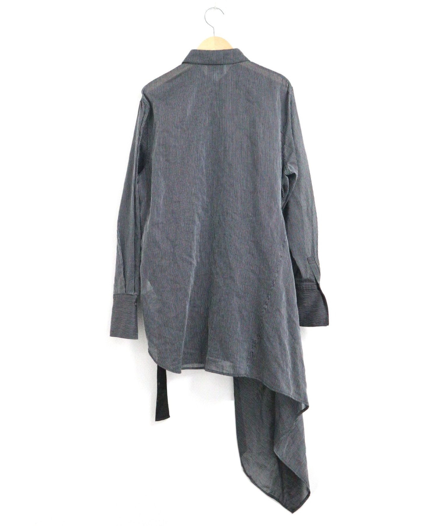 中古 古着通販 3 1 Phillip Lim 3 1 フィリップリム ラップシャツワンピース ブラック サイズ Size 6 ブランド 古着通販 トレファク公式 Trefac Fashion