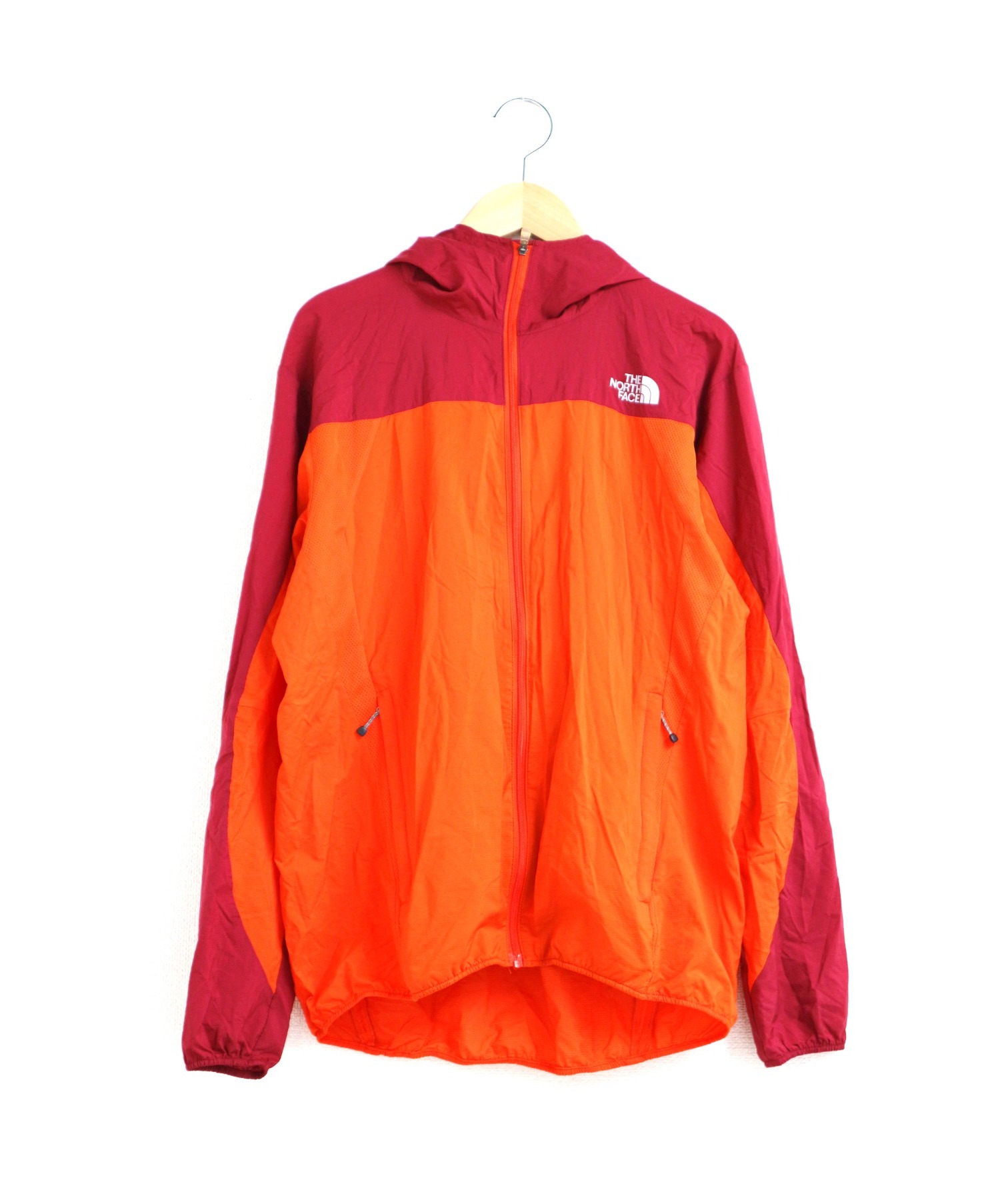 中古 古着通販 The North Face ザノースフェイス スワローテイルベントフーディ オレンジ レッド サイズ M ブランド 古着通販 トレファク公式 Trefac Fashion