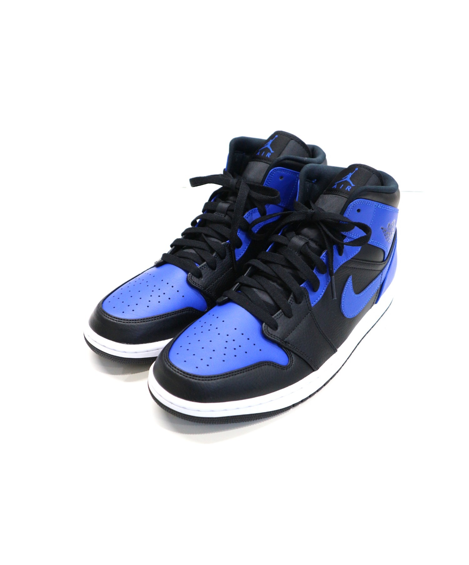 中古 古着通販 Nike ナイキ Air Jordan 1 Mid エアジョーダン1ミッド ブルー ブラック サイズ 30cm 未使用品 077 ブランド 古着通販 トレファク公式 Trefac Fashion