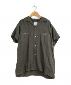 MADISON BLUE（マディソンブルー）の古着「オープンカラーシャツ / 開襟シャツ」｜グレー