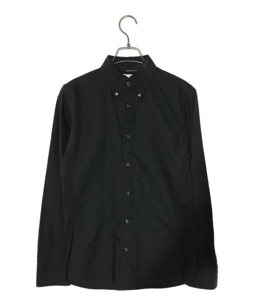 Junhashimoto（ジュンハシモト）Junhashimoto (ジュンハシモト) サイドジャージー切替シャツ ブラック サイズ:2の古着・服飾アイテム