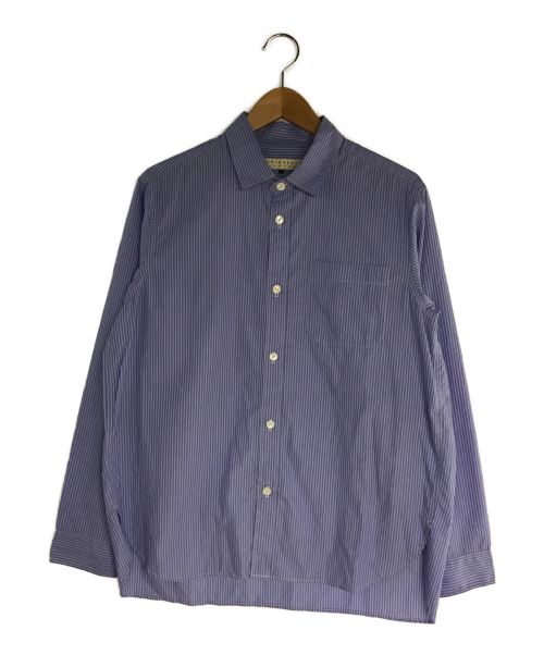 STYLE CRAFT WARDROBE（スタイルクラフト ワードローブ）STYLE CRAFT WARDROBE (スタイルクラフト ワードローブ) ストライプシャツ ブルー サイズ:1の古着・服飾アイテム