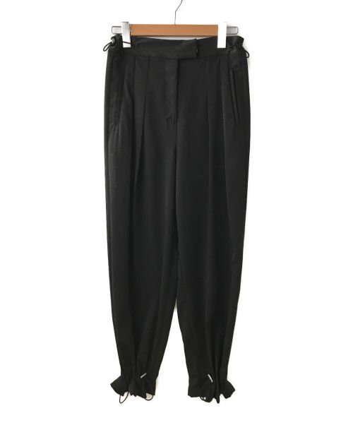 UN3D.（アンスリード）UN3D. (アンスリード) ギャザーバルーンパンツ ブラック サイズ:38の古着・服飾アイテム