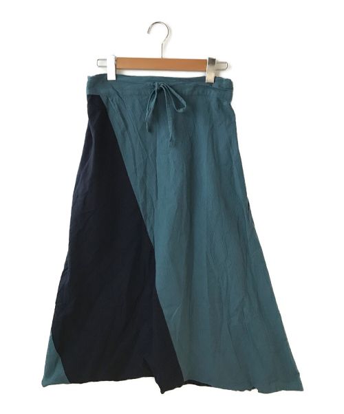 SOU・SOU（ソウソウ）SOU・SOU (ソウソウ) スカート ブルー サイズ:Mの古着・服飾アイテム
