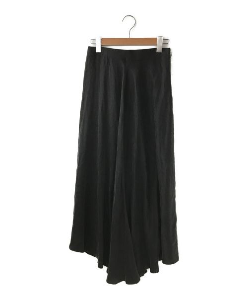 AP STUDIO（エーピーストゥディオ）AP STUDIO (エーピーストゥディオ) ロングスカート ブラック サイズ:38の古着・服飾アイテム