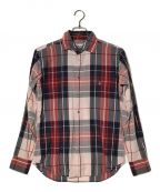 Vivienne Westwoodヴィヴィアンウエストウッド）の古着「チェックシャツ」｜パープル×レッド