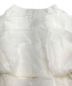 中古・古着 TIGRE BROCANTE (ティグルブロカンテ) ステッチスカート ホワイト サイズ:size free：2980円