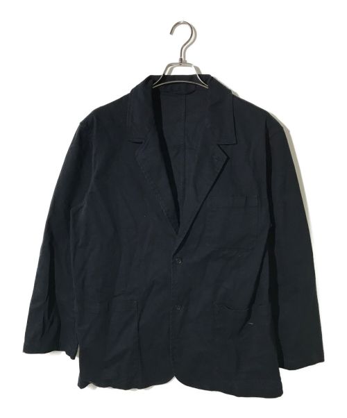 soerte（ソエルテ）soerte (ソエルテ) コットンテーラードジャケット ネイビー サイズ:Mの古着・服飾アイテム