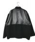 SEVESKIG (セヴシグ) ハーフジップジャケット ブラック サイズ:L：5000円