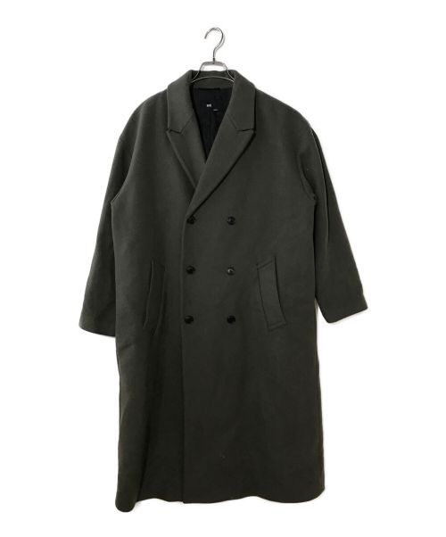 HARE（ハレ）HARE (ハレ) ダブルチェスターコート グリーン サイズ:Mの古着・服飾アイテム