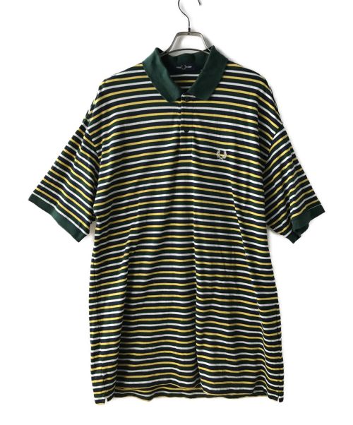 FRED PERRY（フレッドペリー）FRED PERRY (フレッドペリー) ポロシャツ グリーン サイズ:Lの古着・服飾アイテム