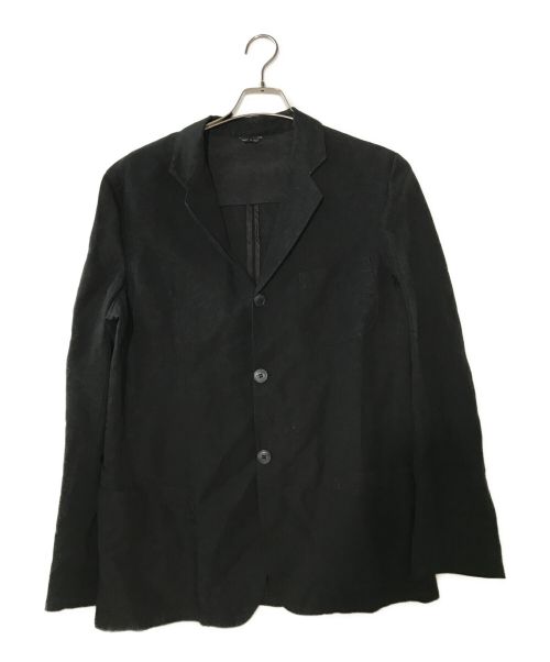 EMPORIO ARMANI（エンポリオアルマーニ）EMPORIO ARMANI (エンポリオアルマーニ) 段返3Bテーラードジャケット ブラック サイズ:TGの古着・服飾アイテム