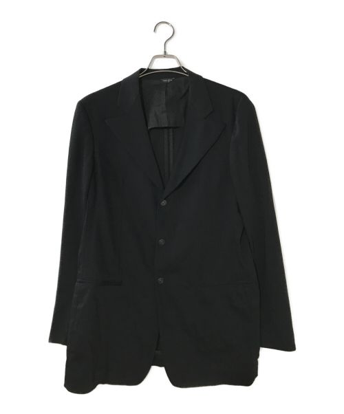 EMPORIO ARMANI（エンポリオアルマーニ）EMPORIO ARMANI (エンポリオアルマーニ) セットアップスーツ ブラック サイズ:50の古着・服飾アイテム