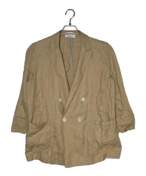 Odour（オウダー）Odour (オウダー) テーラードジャケット ベージュ サイズ:FREEの古着・服飾アイテム