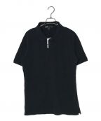 Y-3ワイスリー）の古着「袖ロゴ刺繍ポロシャツ」｜ブラック
