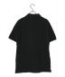 Y-3 (ワイスリー) 袖ロゴ刺繍ポロシャツ ブラック サイズ:XL：4800円