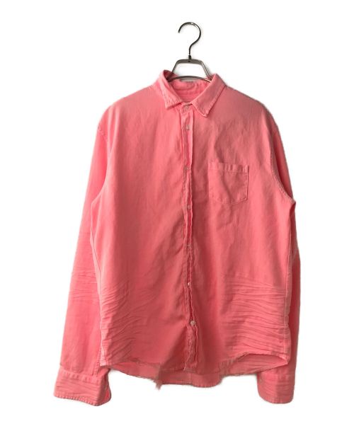 Frank&Eileen（フランクアンドアイリーン）Frank&Eileen (フランクアンドアイリーン) 製品染めシャツ ピンク サイズ:Sの古着・服飾アイテム