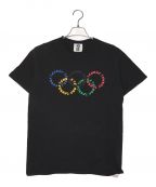 TENBOXテンボックス）の古着「オリンピック プリントTシャツ」｜ブラック