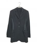 Jean Paul Gaultier FEMMEジャンポールゴルチェフェム）の古着「デザインショートコート」｜ブラック