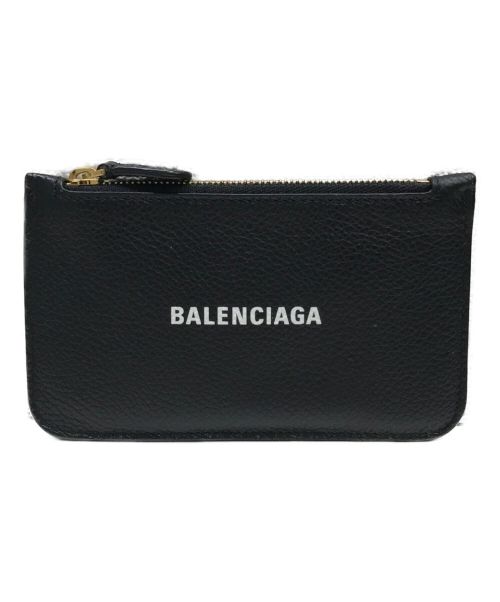 BALENCIAGA（バレンシアガ）BALENCIAGA (バレンシアガ) キャッシュ ロングコインカードケース ブラックの古着・服飾アイテム