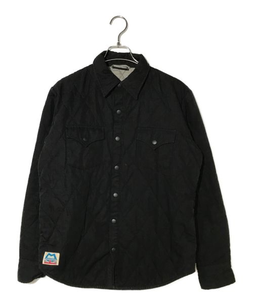 MountainEquipment（マウンテンイクィップメント）MountainEquipment (マウンテンイクィップメント) キルティングCPOシャツジャケット ブラック サイズ:Mの古着・服飾アイテム