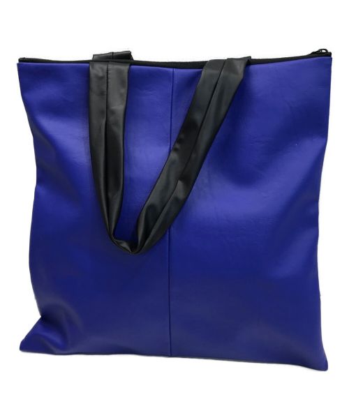 acrylic（アクリリック）acrylic (アクリリック) トートバッグ ブルー×グレーの古着・服飾アイテム