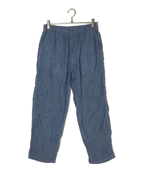 DANTON（ダントン）DANTON (ダントン) リネン混パンツ ブルー サイズ:40の古着・服飾アイテム
