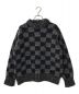 MARNI（マルニ）の古着「Checked knit sweater」｜ブラウン
