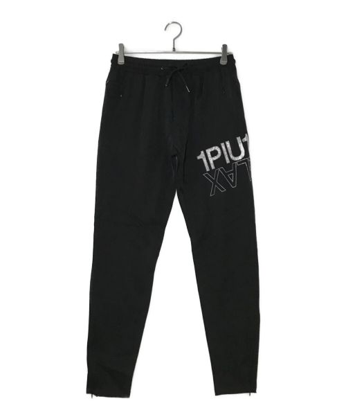 1PIU1UGUALE3 RELAX（ウノピゥウノウグァーレトレ リラックス）1piu1uguale3 relax (ウノピゥウノウグァーレトレ リラックス) スウェットパンツ ブラック サイズ:Sの古着・服飾アイテム