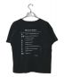 MM6 Maison Margiela (エムエムシックス メゾンマルジェラ) プリントTシャツ ブラック サイズ:10：9000円
