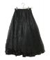 AULA AILA (アウラアイラ) メタリックリバーシブルスカート ブラック：8000円