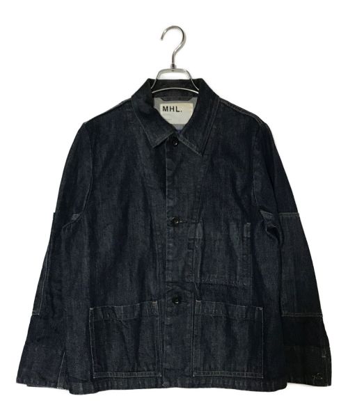 MHL（エムエイチエル）MHL (エムエイチエル) デニムジャケット ブルー サイズ:36の古着・服飾アイテム