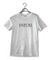 Patou（パトゥ）の古着「ロゴプリント オーガニックコットンTシャツ」｜ホワイト
