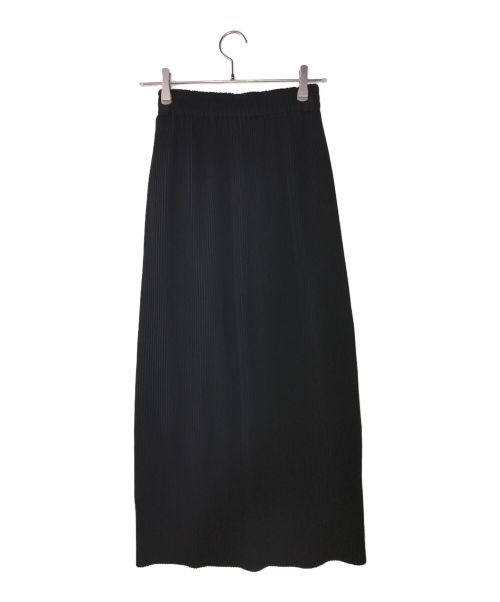 TOKUKO1erVOL（トクコプルミエヴォル）TOKUKO1erVOL (トクコプルミエヴォル) プリーツロングスカート ブラック サイズ:9の古着・服飾アイテム
