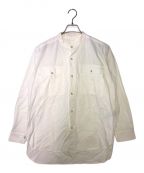 QUILP MODE et ARTISANS TWO-FOUNDATIONクリルプモード）の古着「バンドカラーシャツ」｜ホワイト